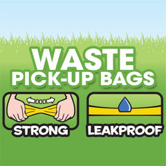 Bags on Board durable 9x14 inch bags for large dog waste.