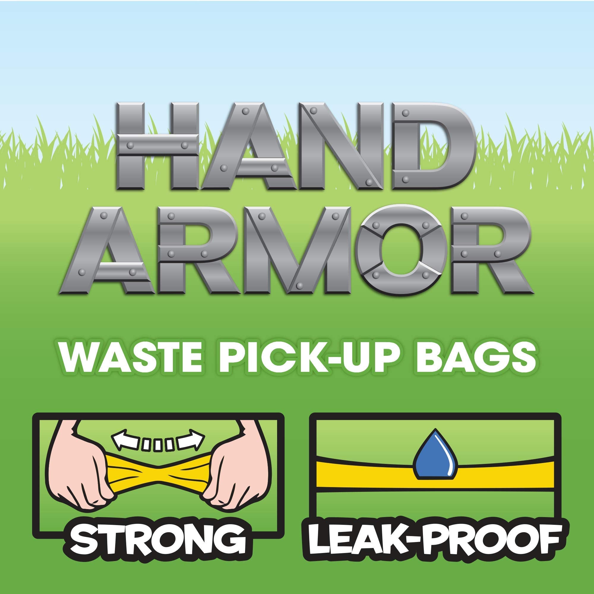 Bags on Board leak-proof dog waste bags durable for heavy cleanup