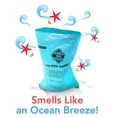 Bags on Board Ocean Breeze scent masks odors on walks.