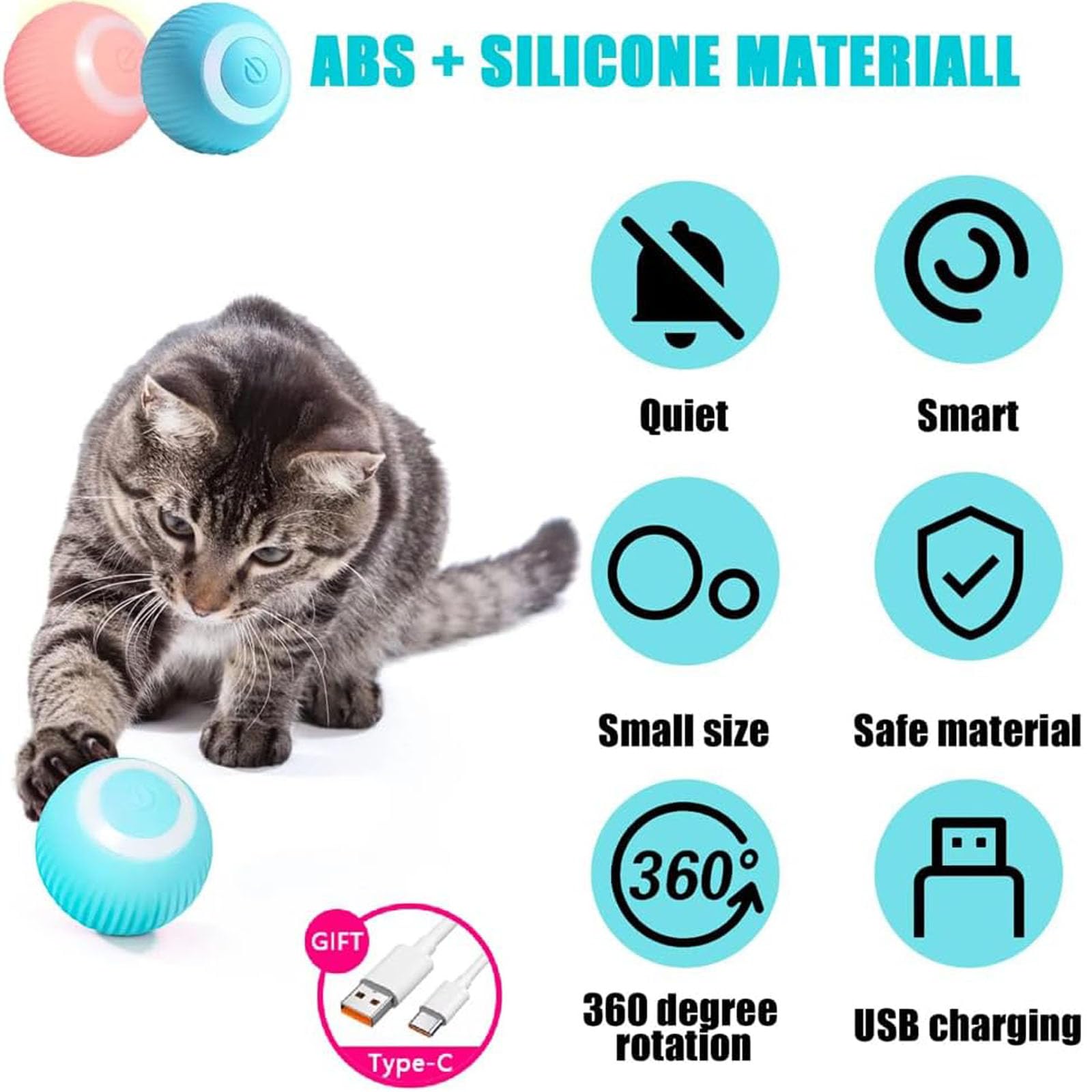 Bailconti Power Ball 2.0 obstacle avoidance shows smart navigation to avoid walls