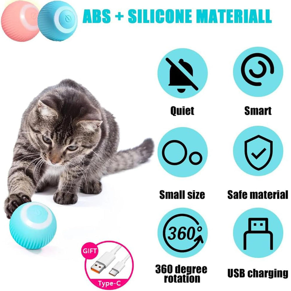 Bailconti Power Ball 2.0 obstacle avoidance shows smart navigation to avoid walls
