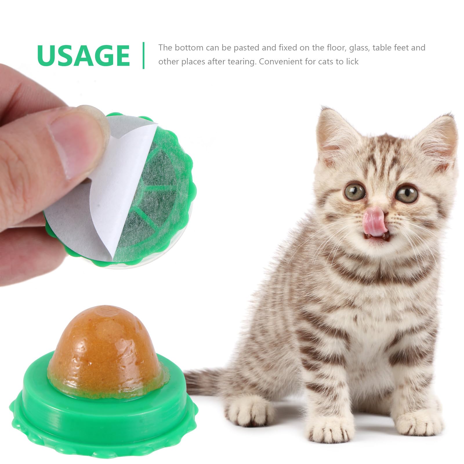 Balacoo wall lickable ball cover open shows easy access for refills.
