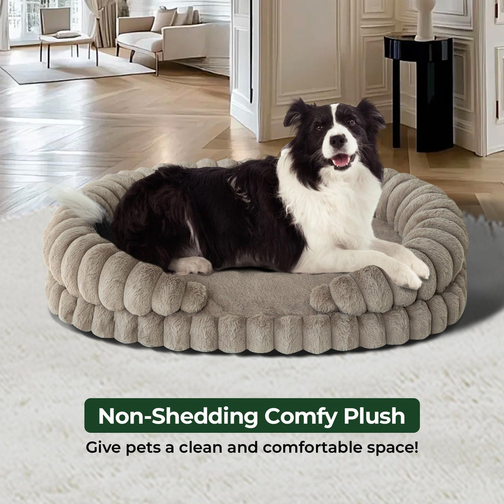 BALANCE bed with orthopedic foam core highlighting even weight distribution for joints