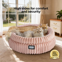 BALANCE cat bed with anti-slip bottom for stable floors