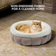 BALANCE cat bed goat round cushion removable for easy washing