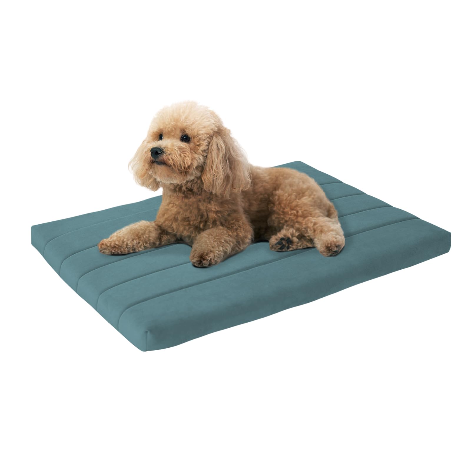 BALANCE dog crate bed with orthopedic foam for supported lounging
