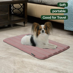 BALANCE Dog Crate Pad—anti-slip base keeps the mat in place.