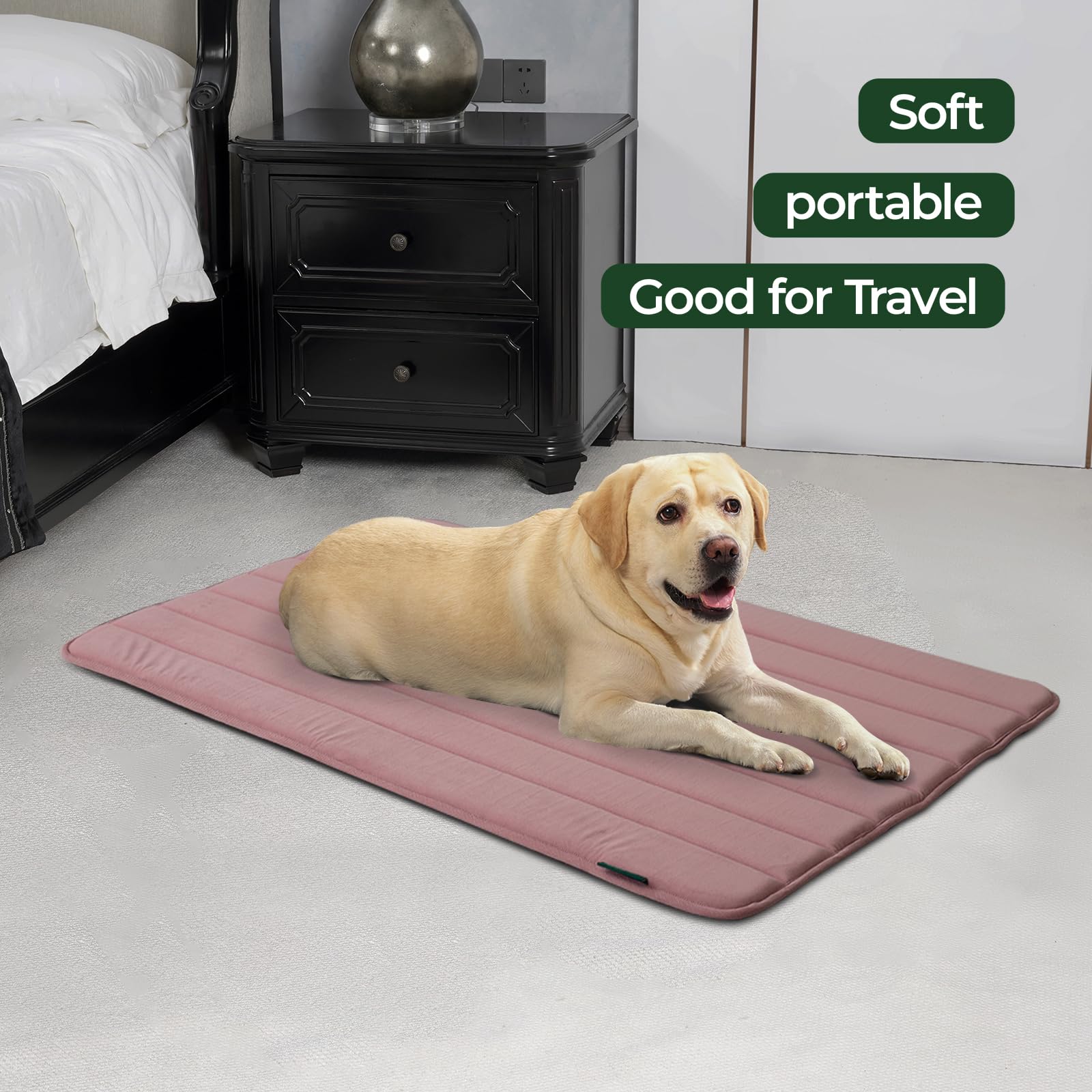 BALANCE crate pad features anti-slip base to prevent sliding during use.