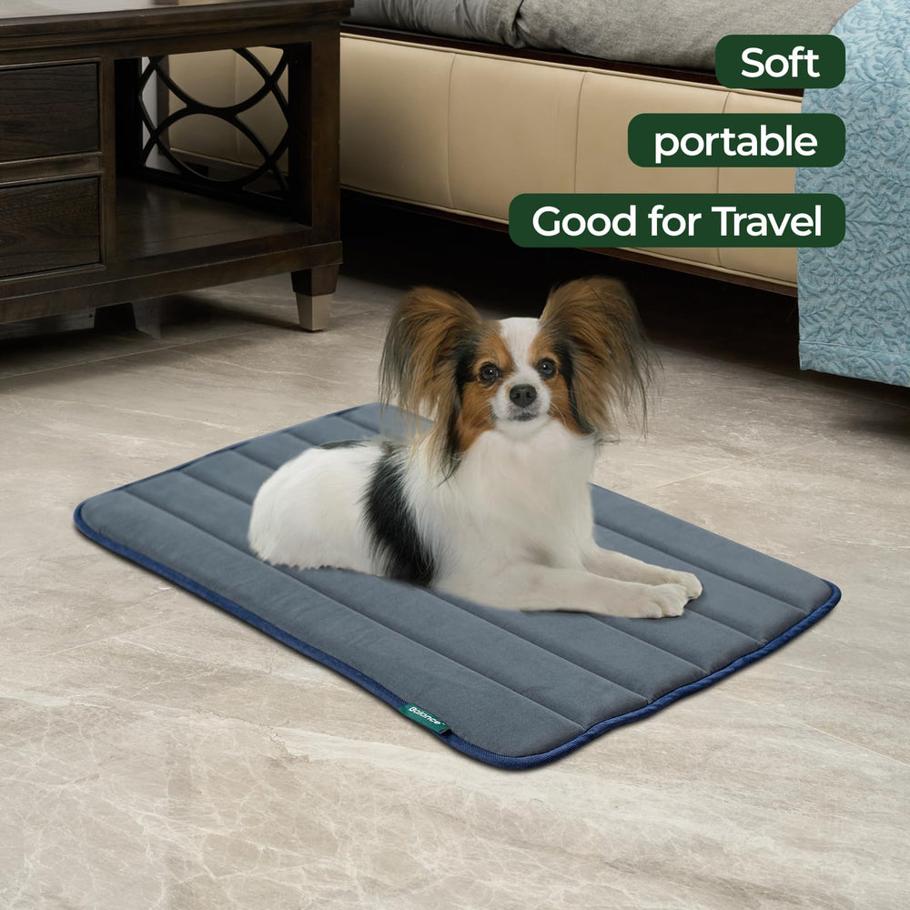 BALANCE crate pad anti-slip base keeps it steady on the cage floor