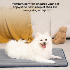 BALANCE Dog Crate Pad foam core provides supportive comfort for large dogs.