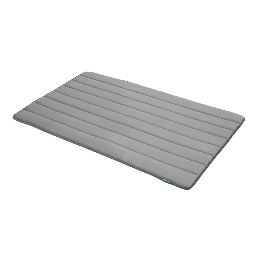BALANCE Dog Crate Pad top fabric offers an ultra-soft surface for cozy rests.