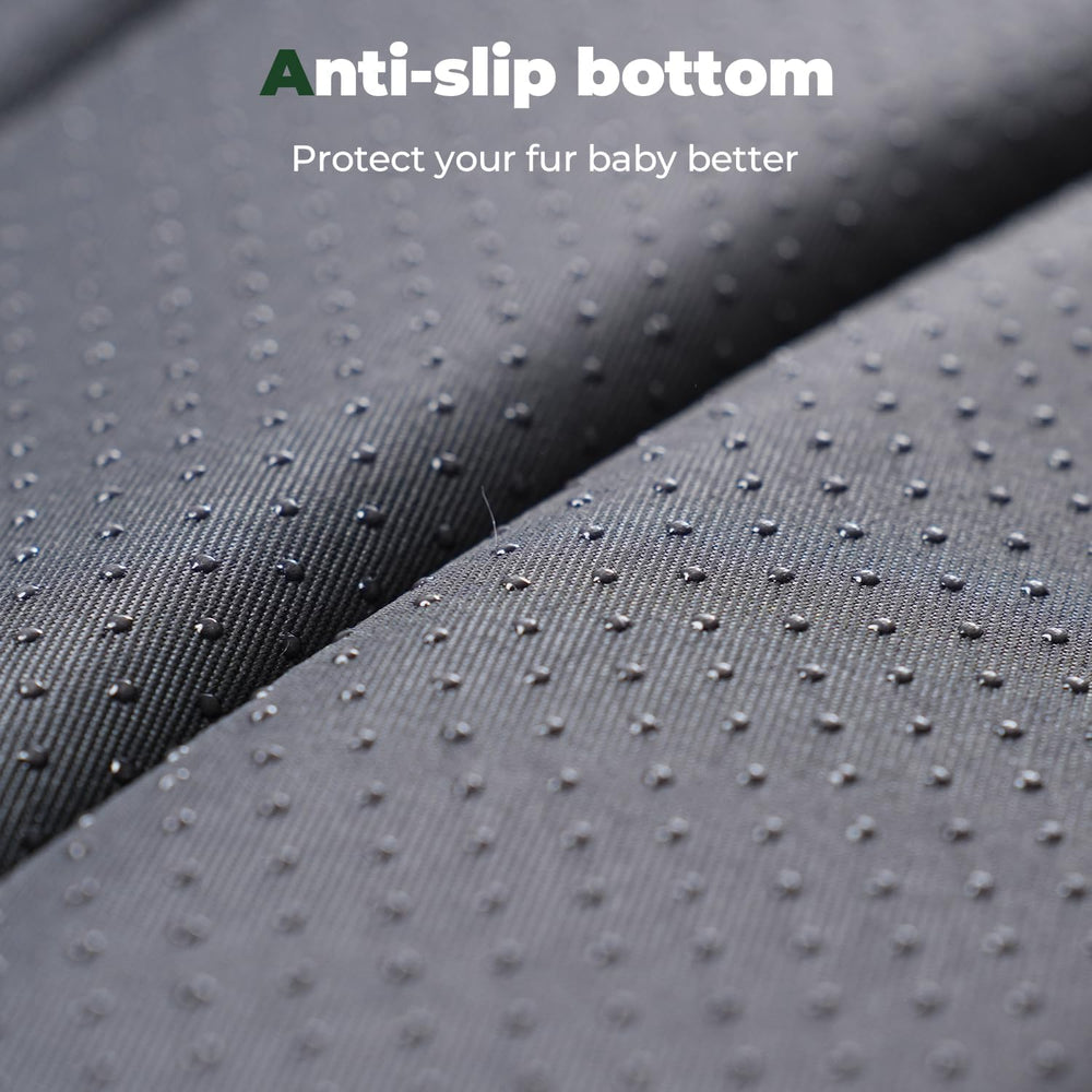 BALANCE Dog Crate Pad—travel-ready flat design for on-the-go comfort.