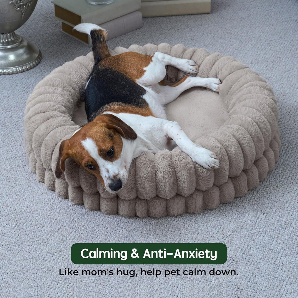 BALANCE Donut Bed egg crate bottom supports posture and joint comfort.