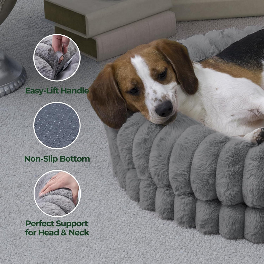 BALANCE Luxury Donut Bed machine-washable cushion ensures lasting softness after washing.