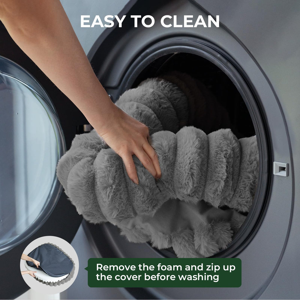 BALANCE non-shedding plush fabric helps keep homes cleaner with less loose fiber