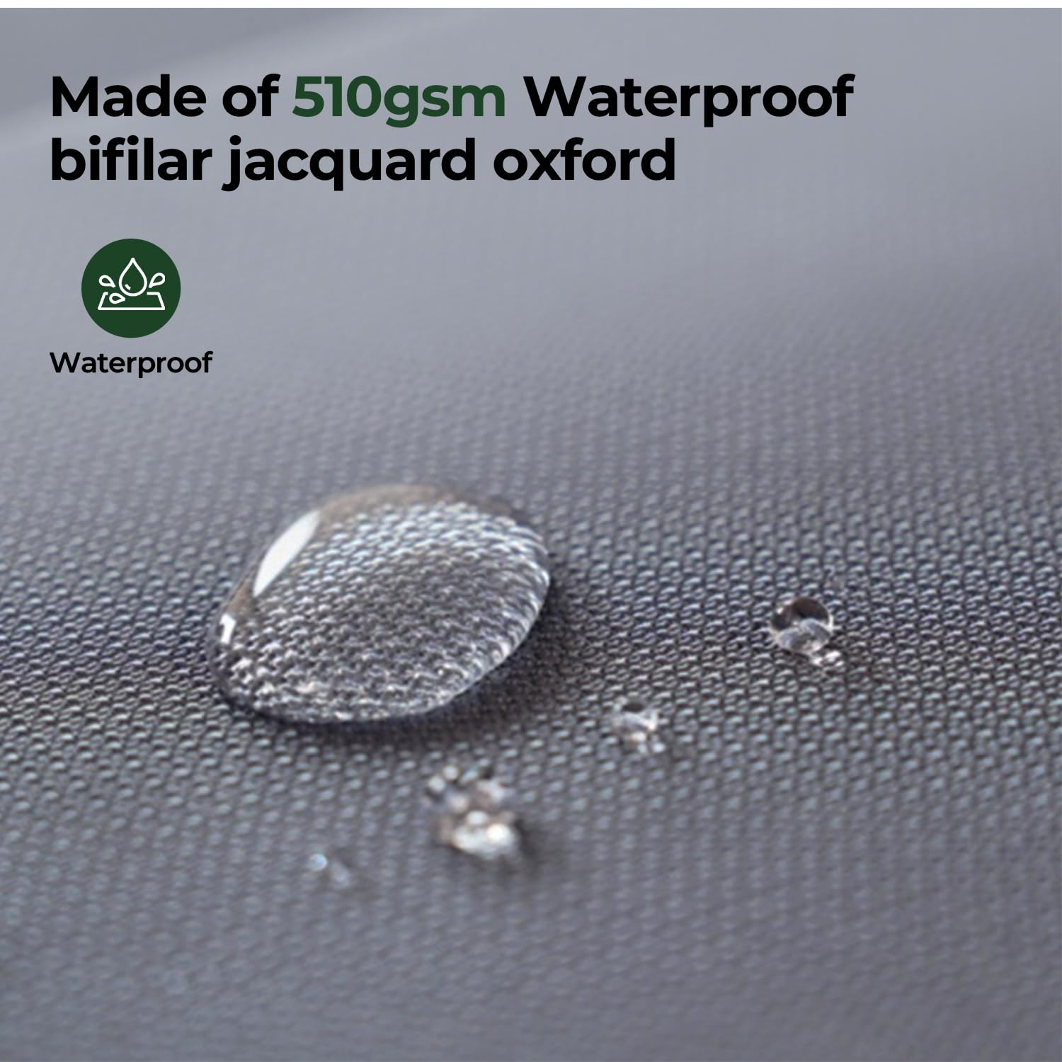 BALANCE Oxford dog bed anti-slip bottom secures on floors.