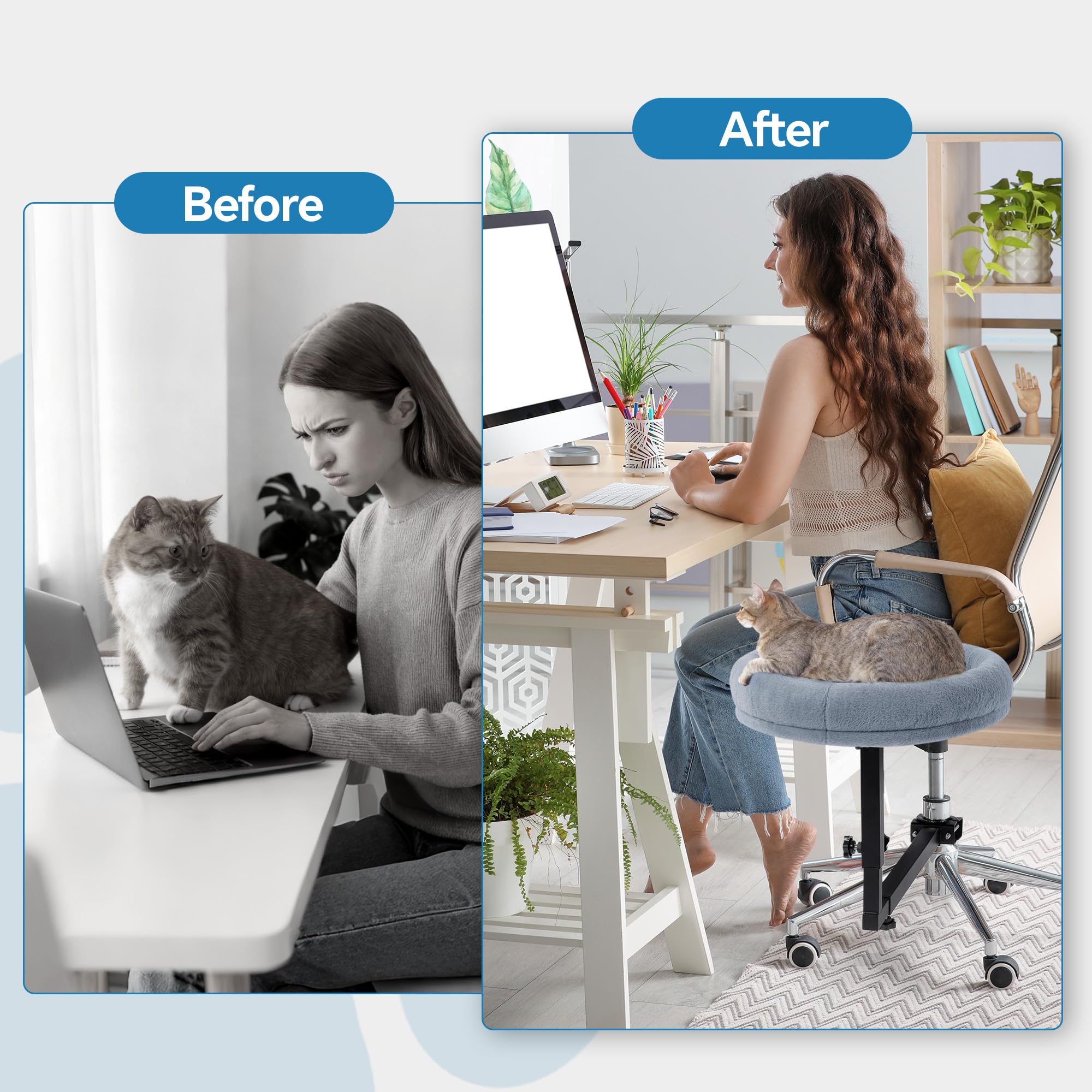 BALAPET removable mat: easy cleaning and extra softness for daily use.