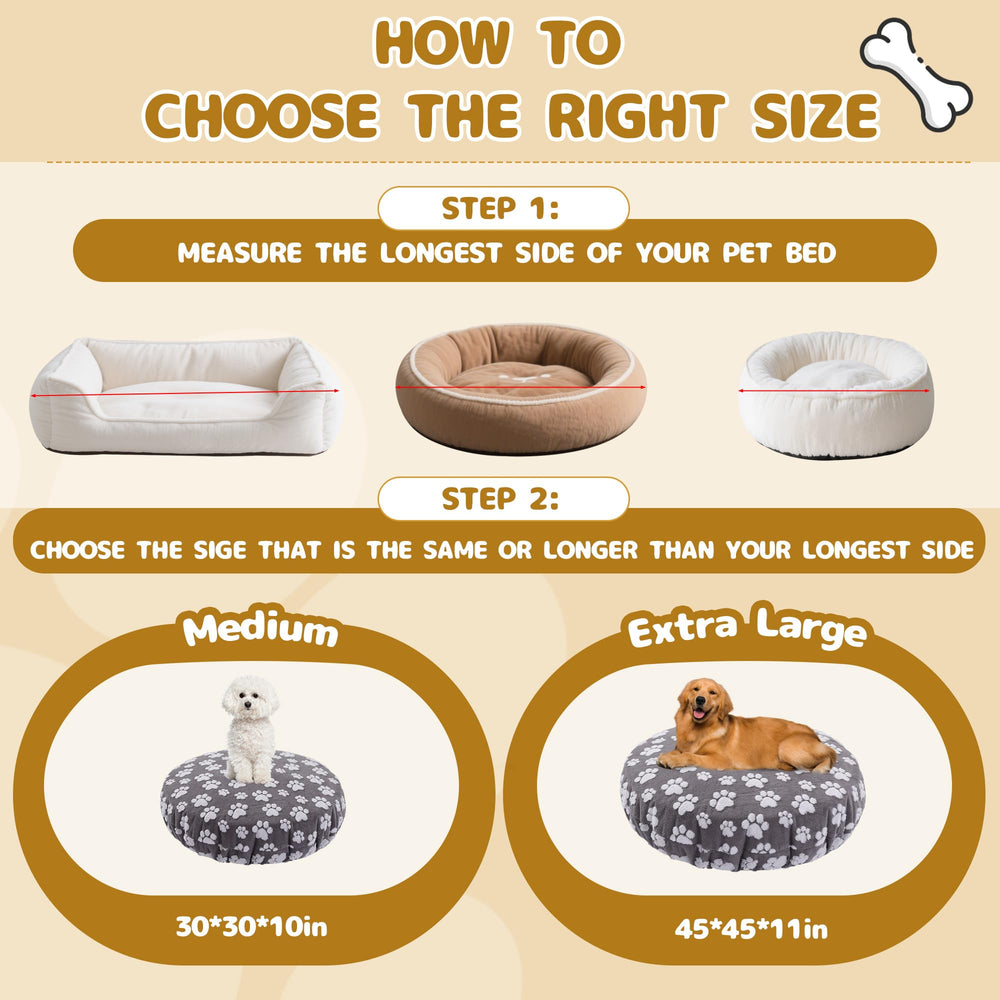 BALAPET round bed cover with waterproof coating protects against spills
