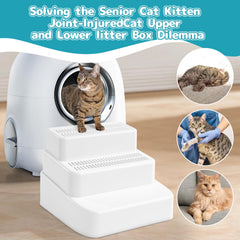 BALAPET striped-grid design captures litter from paws, keeping floors cleaner