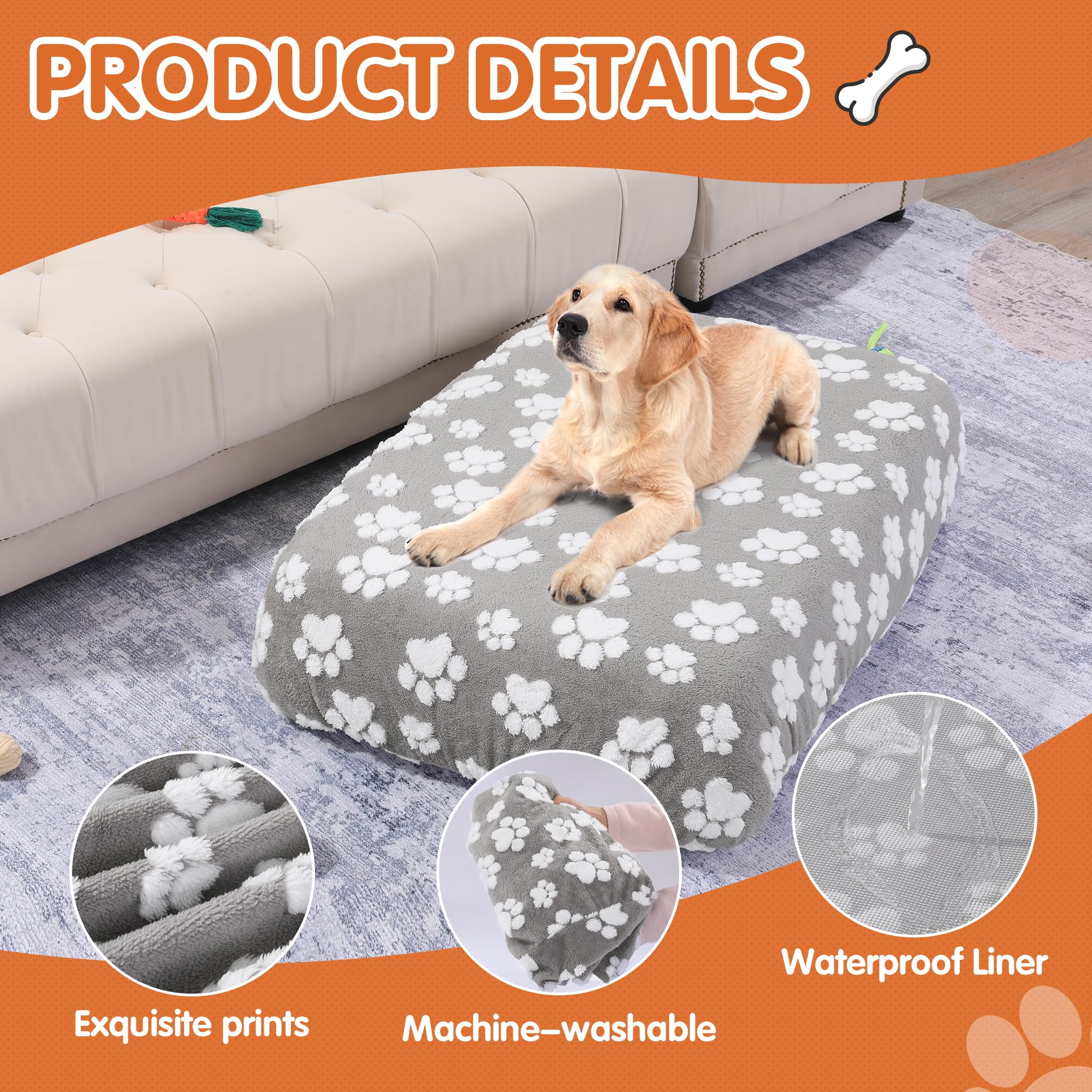 BALAPET two-size option fits many rectangular dog beds.