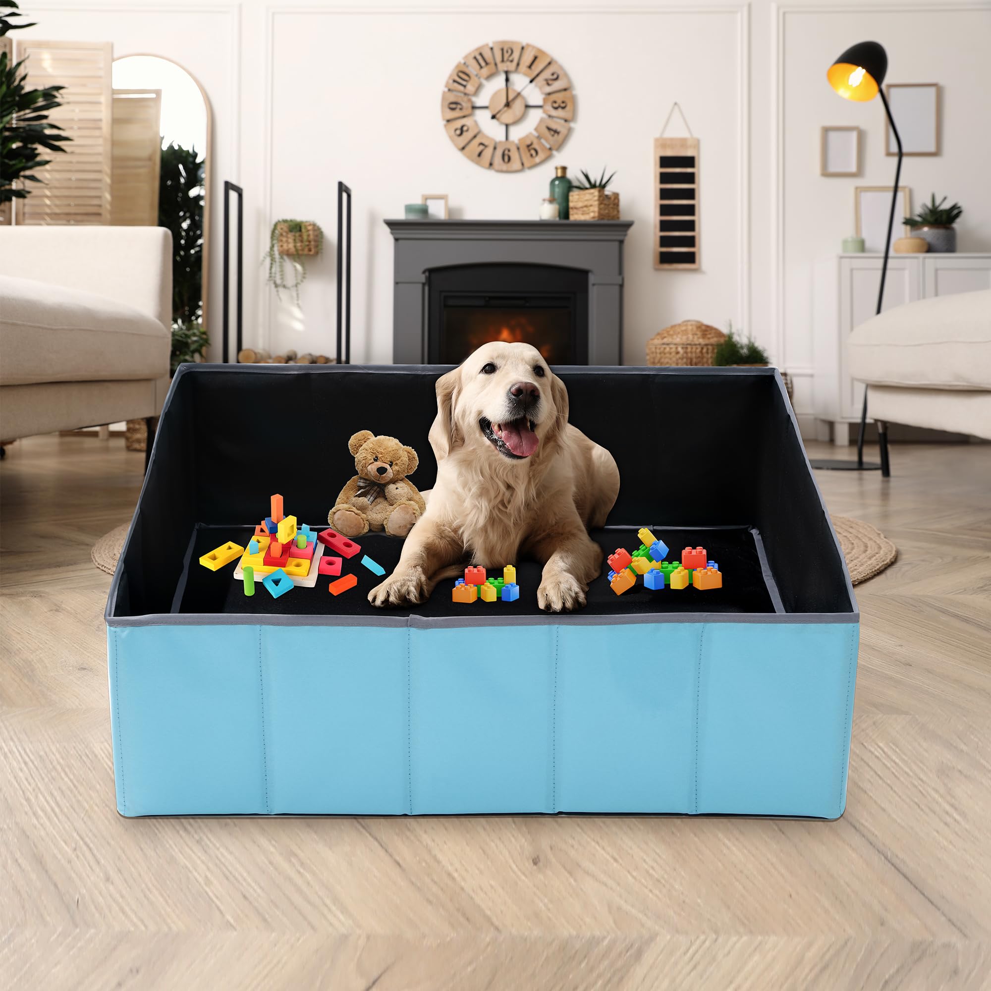BALAPET Whelping Box doubles as a pet playpen for versatile use
