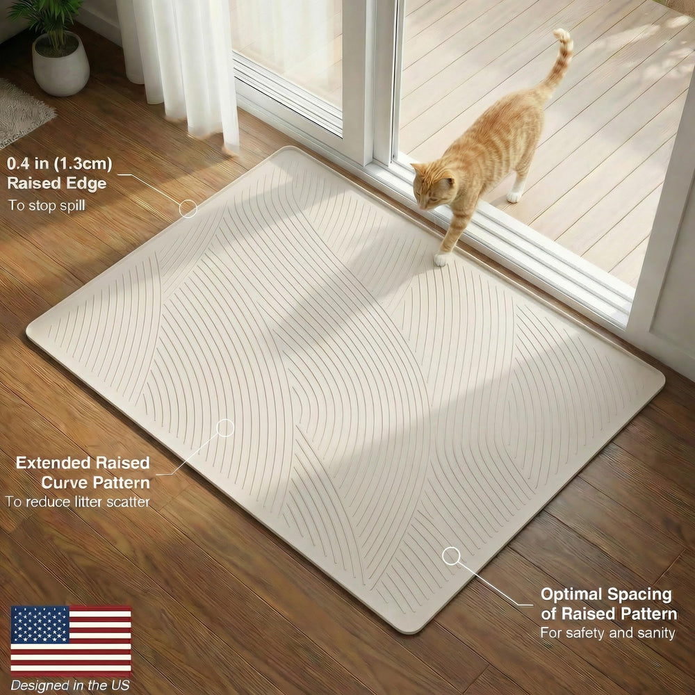 BANLYEO multi-cat safe mat supports busy households with several cats.