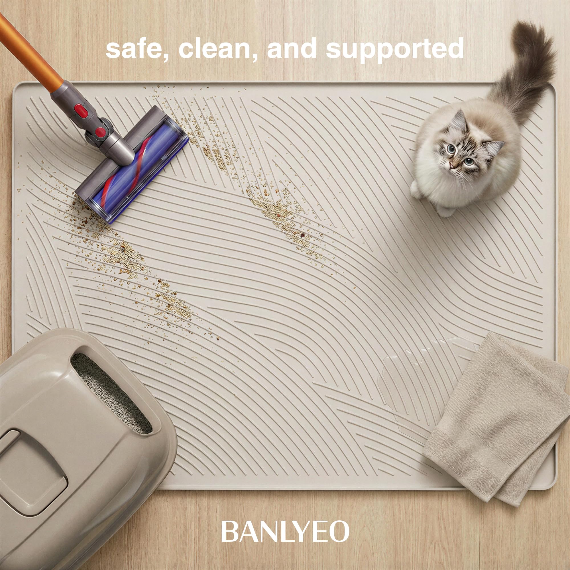 BANLYEO odor-control surface helps keep the area smelling neutral between changes.