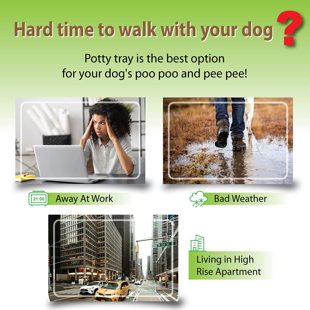 BANU Puppy Pee Pad Holder for indoor and outdoor use.