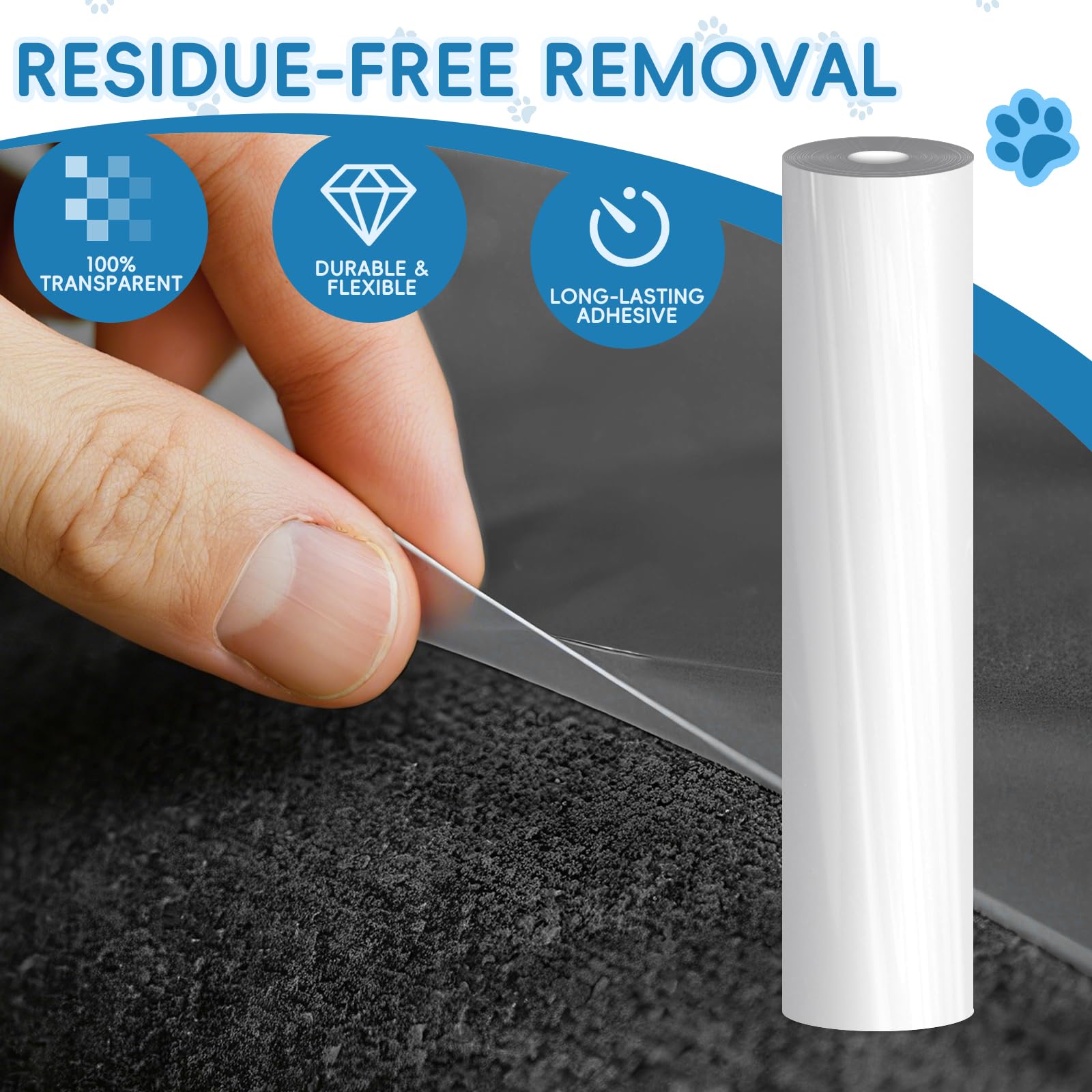 Baoant surface cleaning before apply ensures better adhesion.
