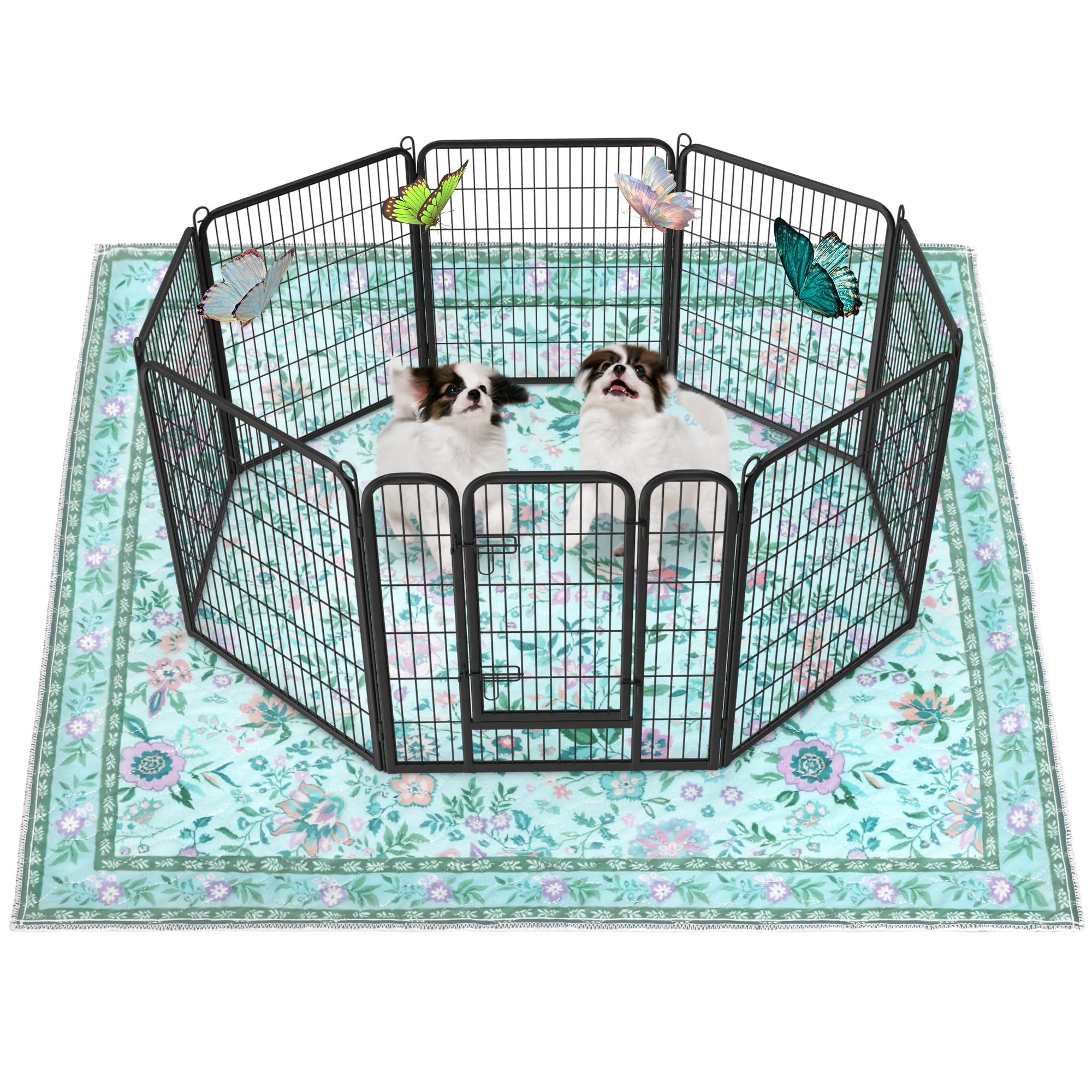 Baodan crate and car travel protector pad keeps surfaces clean.
