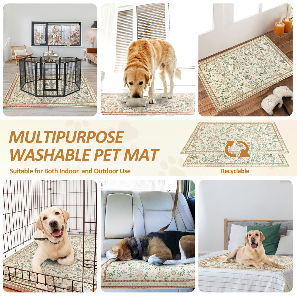 Baodan reusable pet mat remains soft after washing