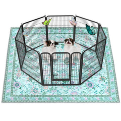 Baodan washable dog pee pad two-pack 31x36 protects floors during potty training.
