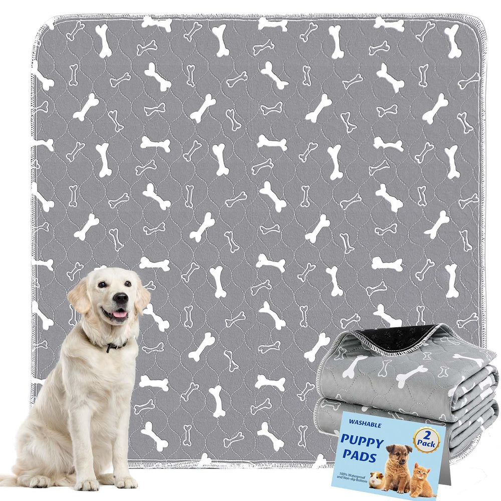 Baodan washable dog pee pad with anti-slip bottom to protect floors.