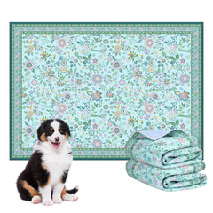 Baodan washable pee pad 36x48 with anti-slip base keeps floors dry