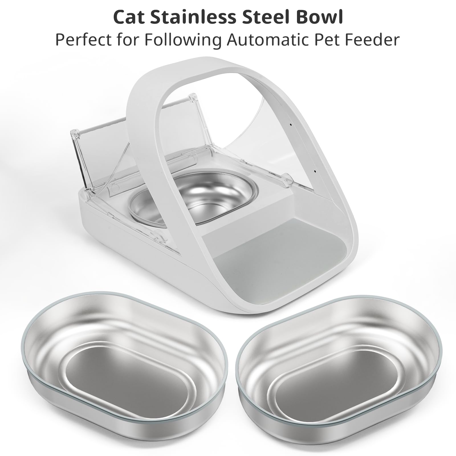 Baofum SUS 304 stainless steel bowls are non-toxic and durable.
