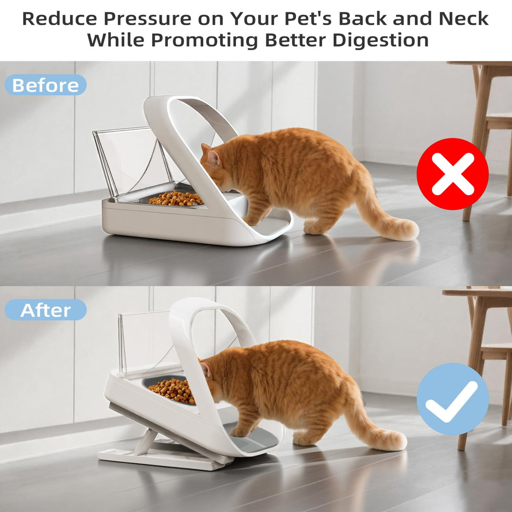 Baofum tilt angle 0-20 degrees for comfortable dining posture.
