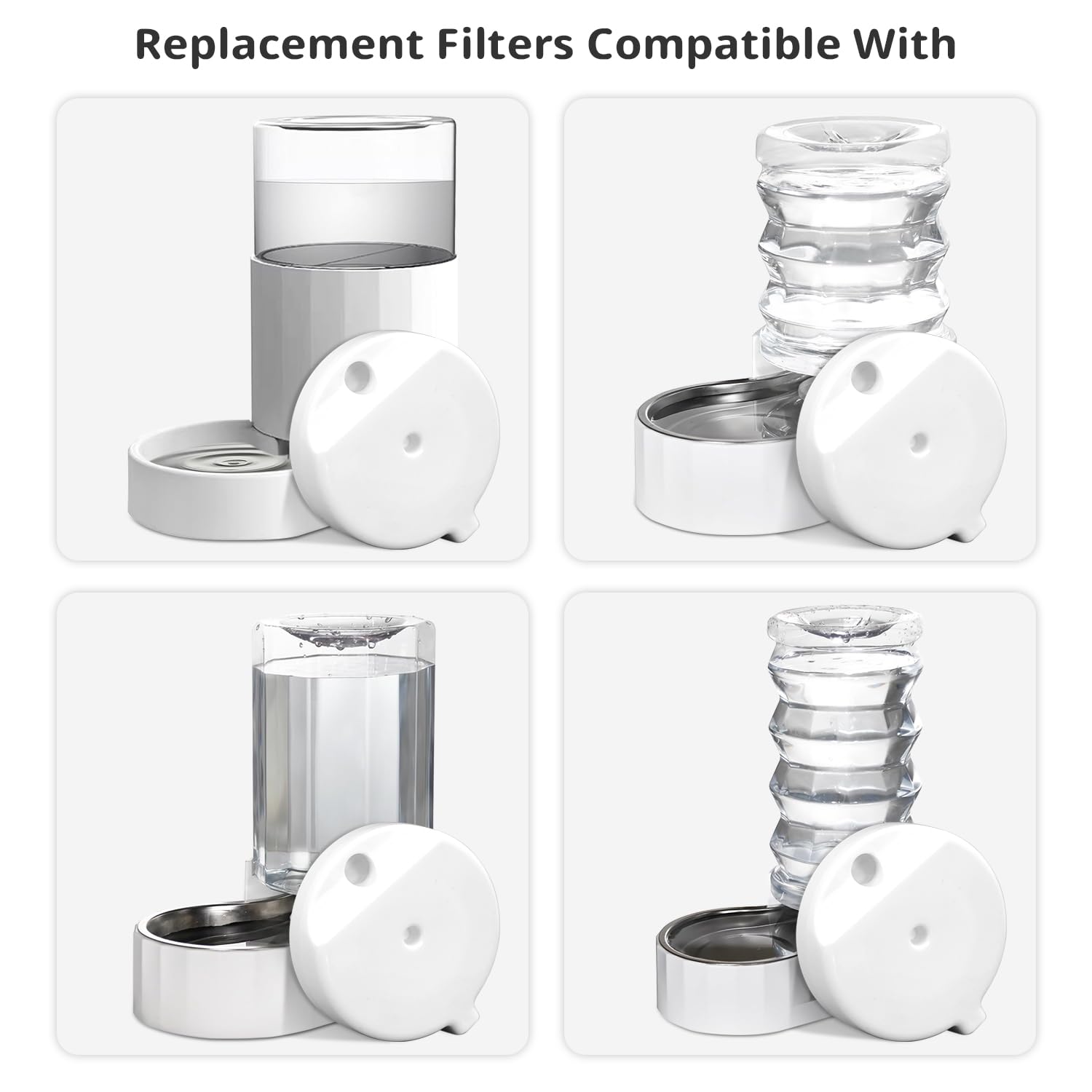 Baofum water fountain filter brush simplifies cleaning and maintenance.