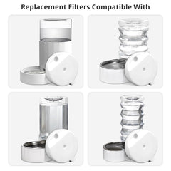 Baofum water fountain filter brush simplifies cleaning and maintenance.