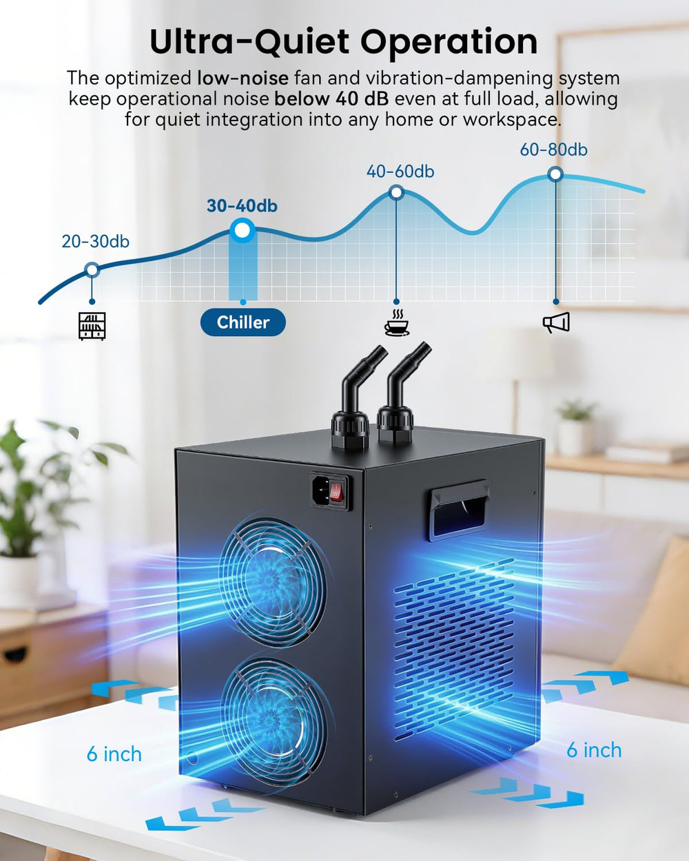 BAOSHISHAN chiller installed pipes show secure connections and neat setup