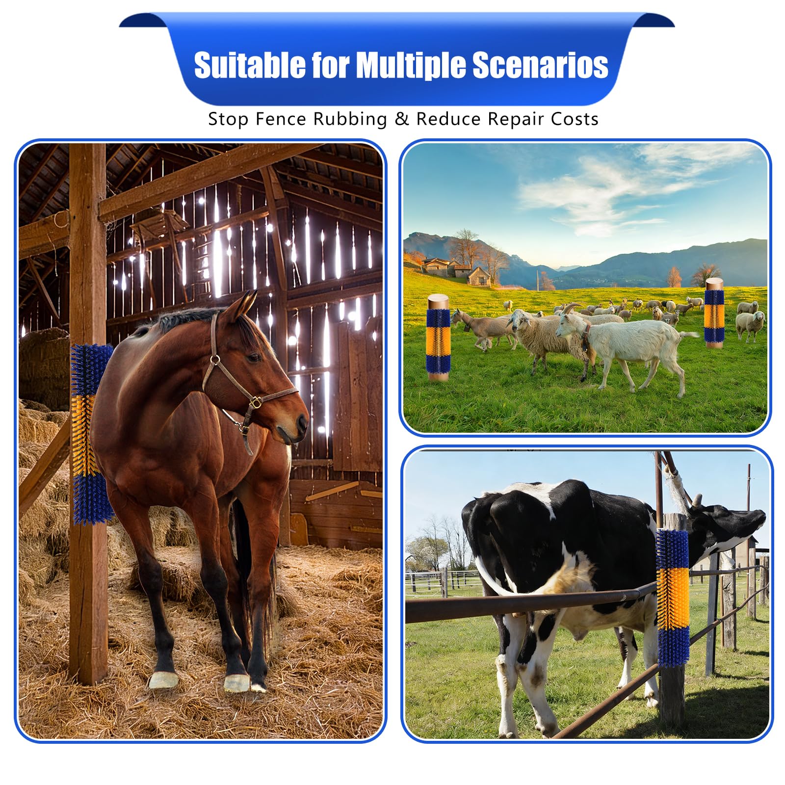 BAOXIALIKEMAO ideal farm care tool for daily livestock grooming.