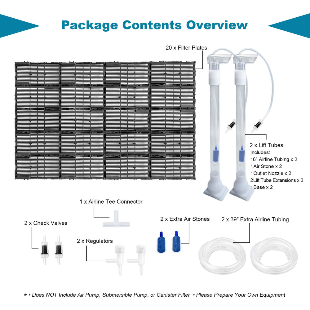 BaoZqua in-tank setup demonstrates quick, tool-free installation