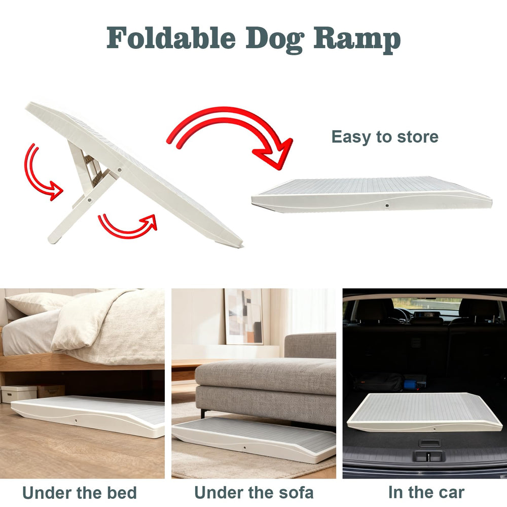 BAQTALE ramp supports up to 100 lbs for small and medium dogs