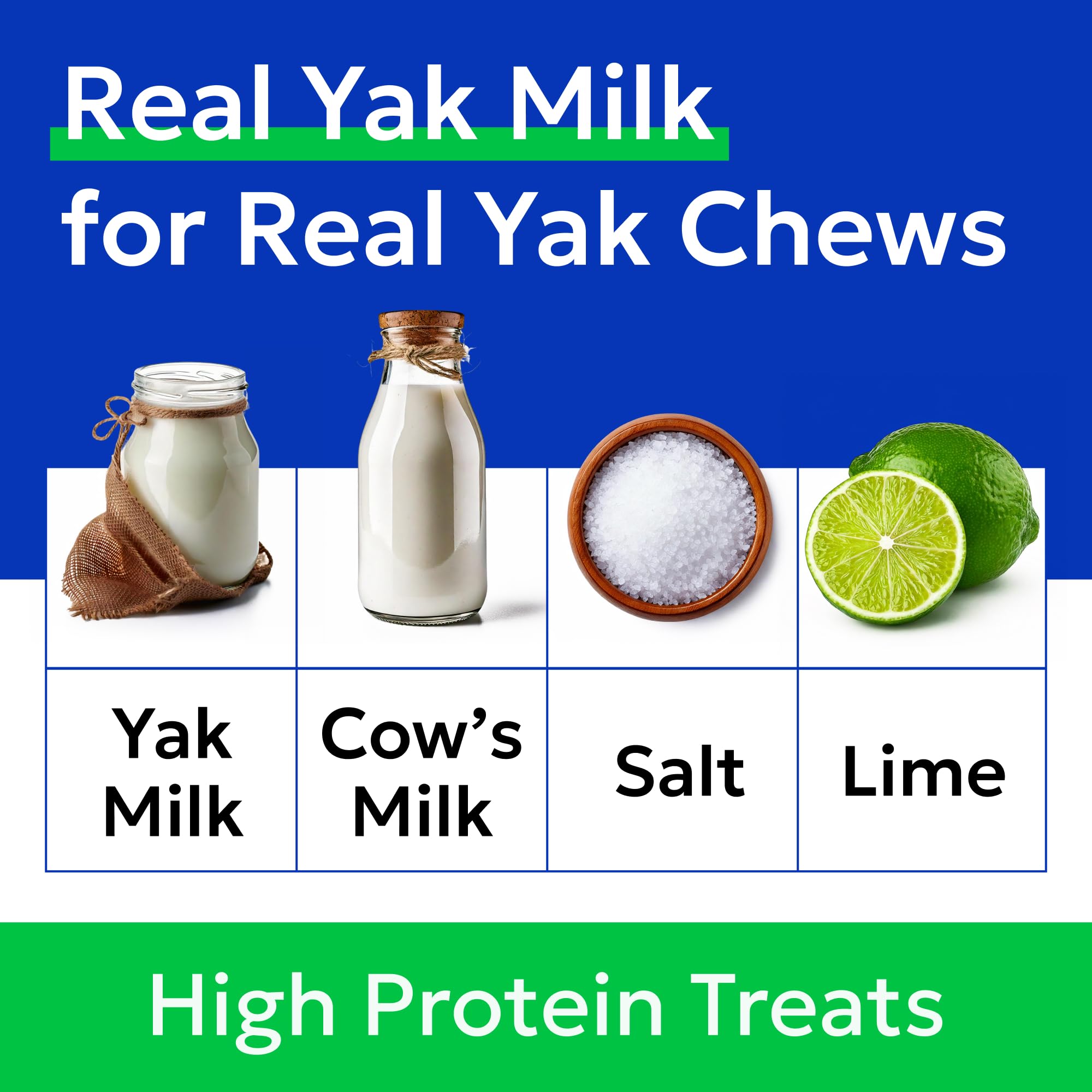 BARK&SPARK Yak Cheese Himalayan chews suitable for all dog sizes.