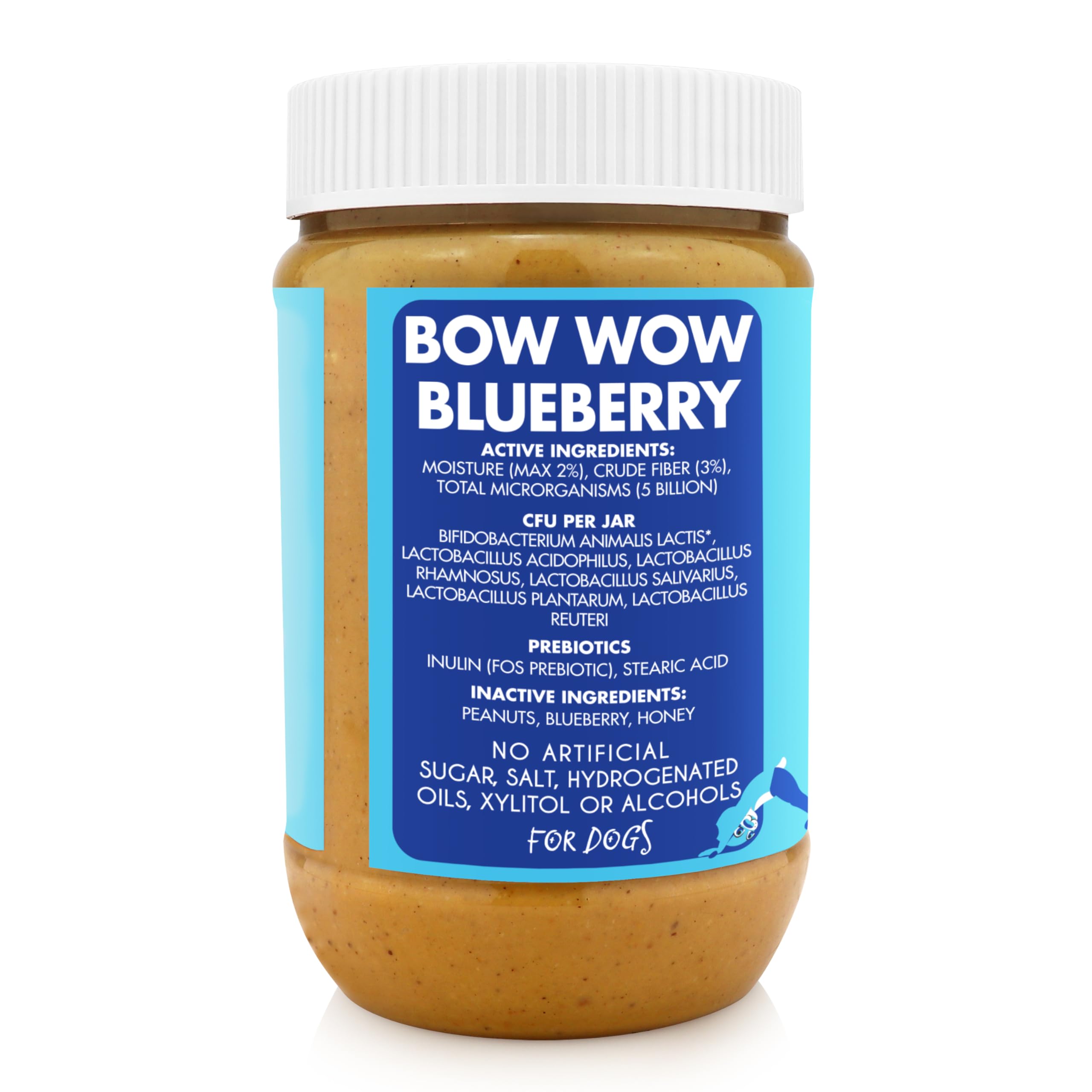 Bark Bistro Buddy Budder label view highlights USA-made quality