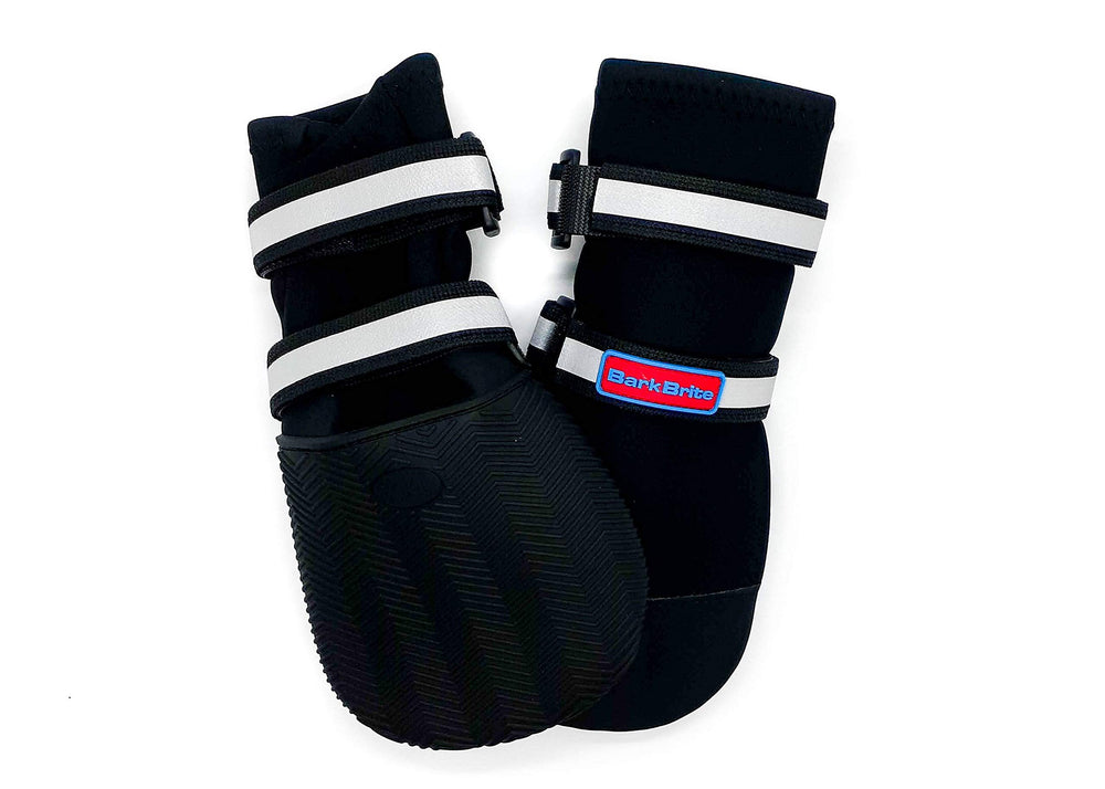 Bark Brite all-weather paw protector outer view for durable outdoor protection