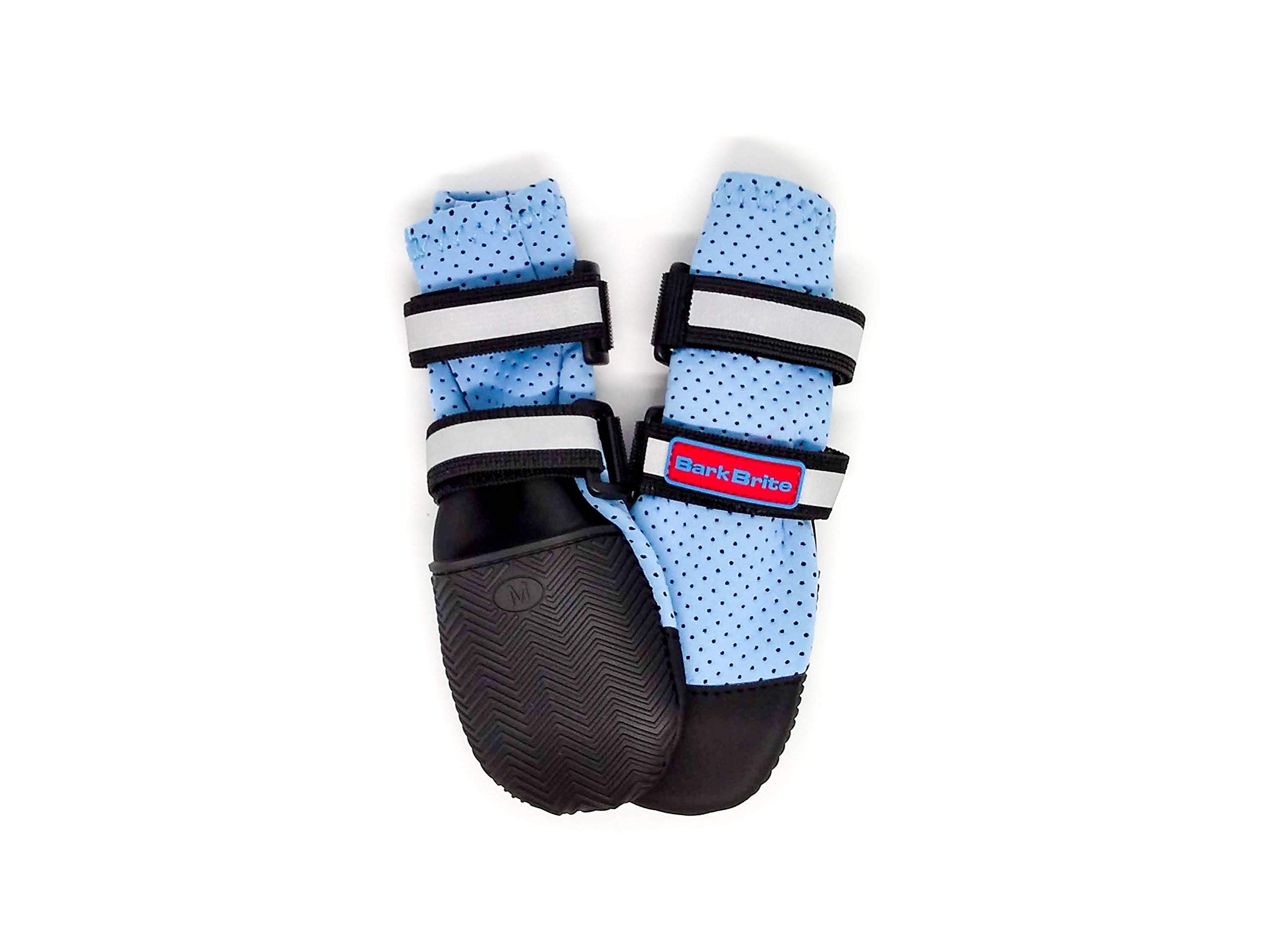 Bark Brite lightweight neoprene booties emphasize breathability for your dog's hot days.