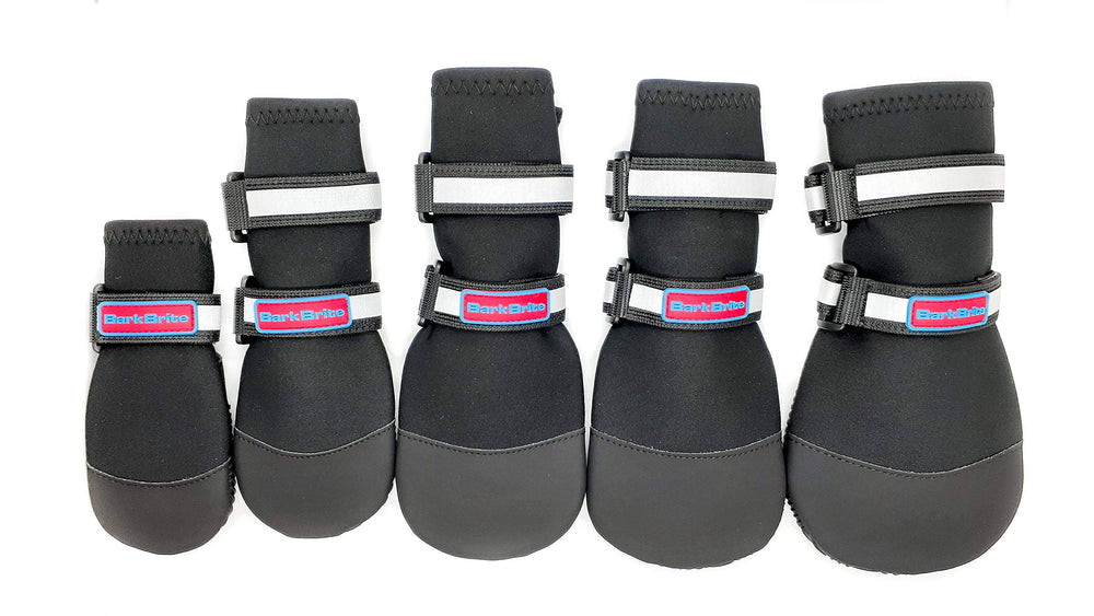 Bark Brite pack of four booties ensures complete paw protection