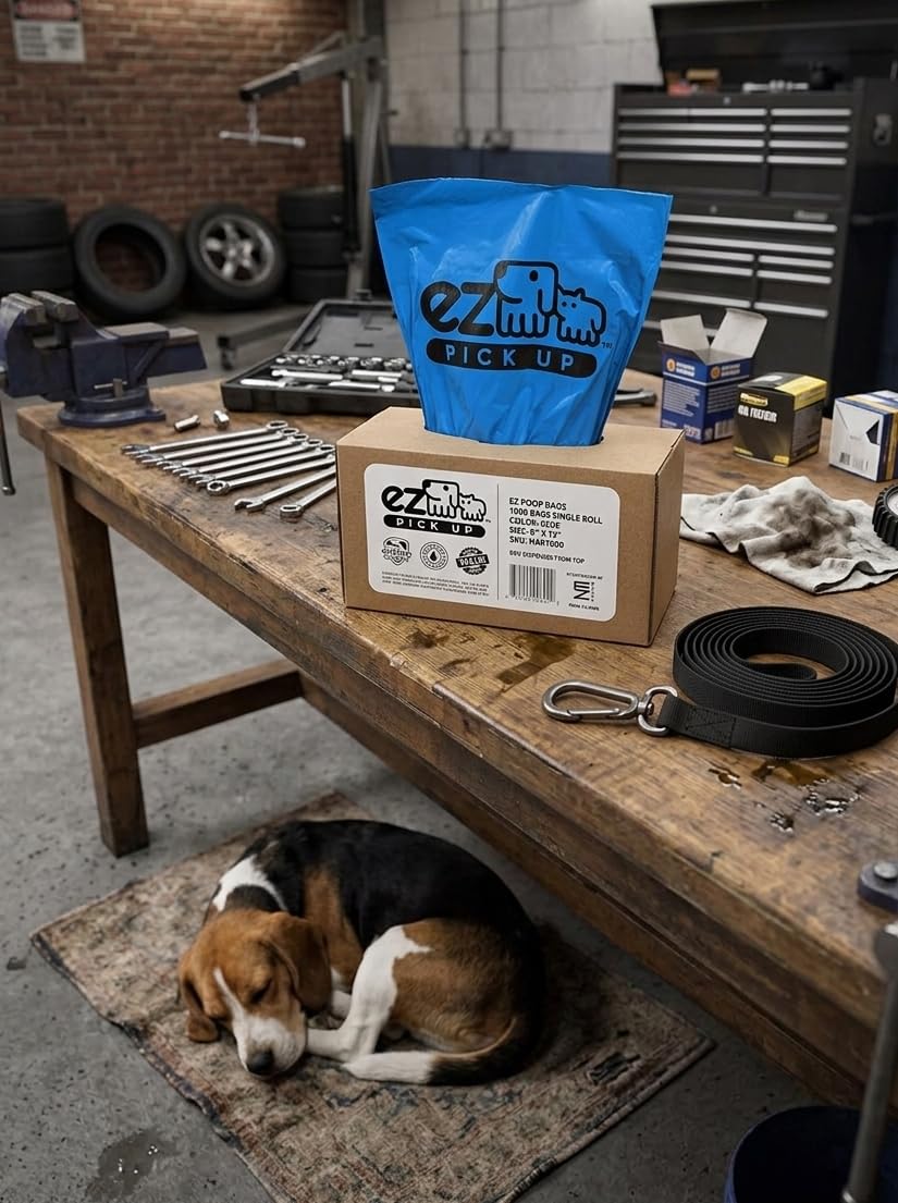 Bark EZ Pickup bags suitable for cat litter cleanup scenarios.
