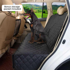 Bark Lover Deluxe waterproof fabric resists spills and claws during travel.