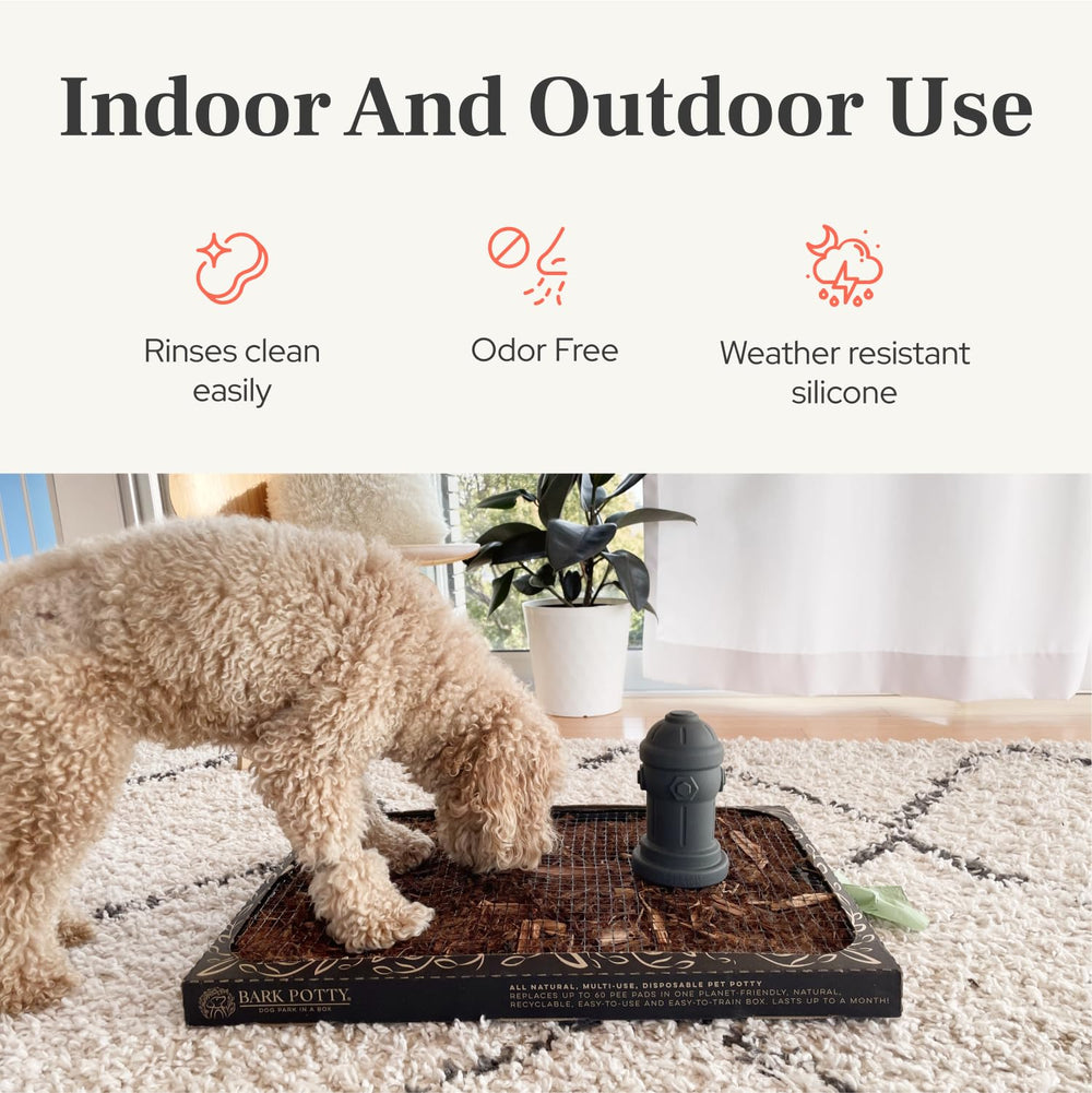 Bark Potty compact-storage-design for easy transport